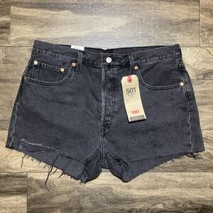 Levi's 501 XX Cut Off Shorts Women's Size 33 High Rise Fitted Button Fly